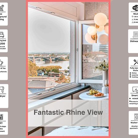 Hidden Treasure Business Apartment Mainz - Fantastic Rhine View In Center Of Mainz Old Town Exterior foto